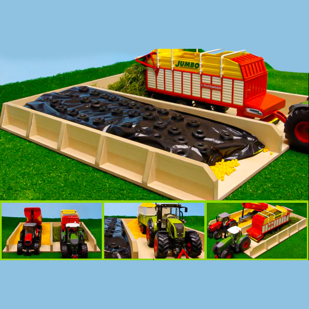 Trincea Silos in Legno Kids Globe (Scala 1:32)