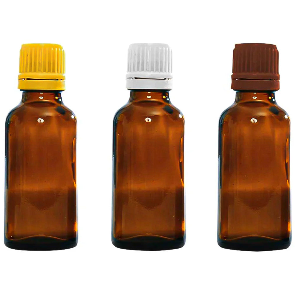 Set 3 bottiglie Marrone da 30 ml
