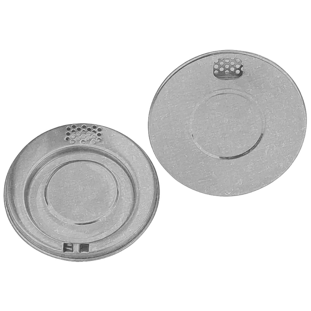 Apiscampo rotondo in metallo a 2 uscite