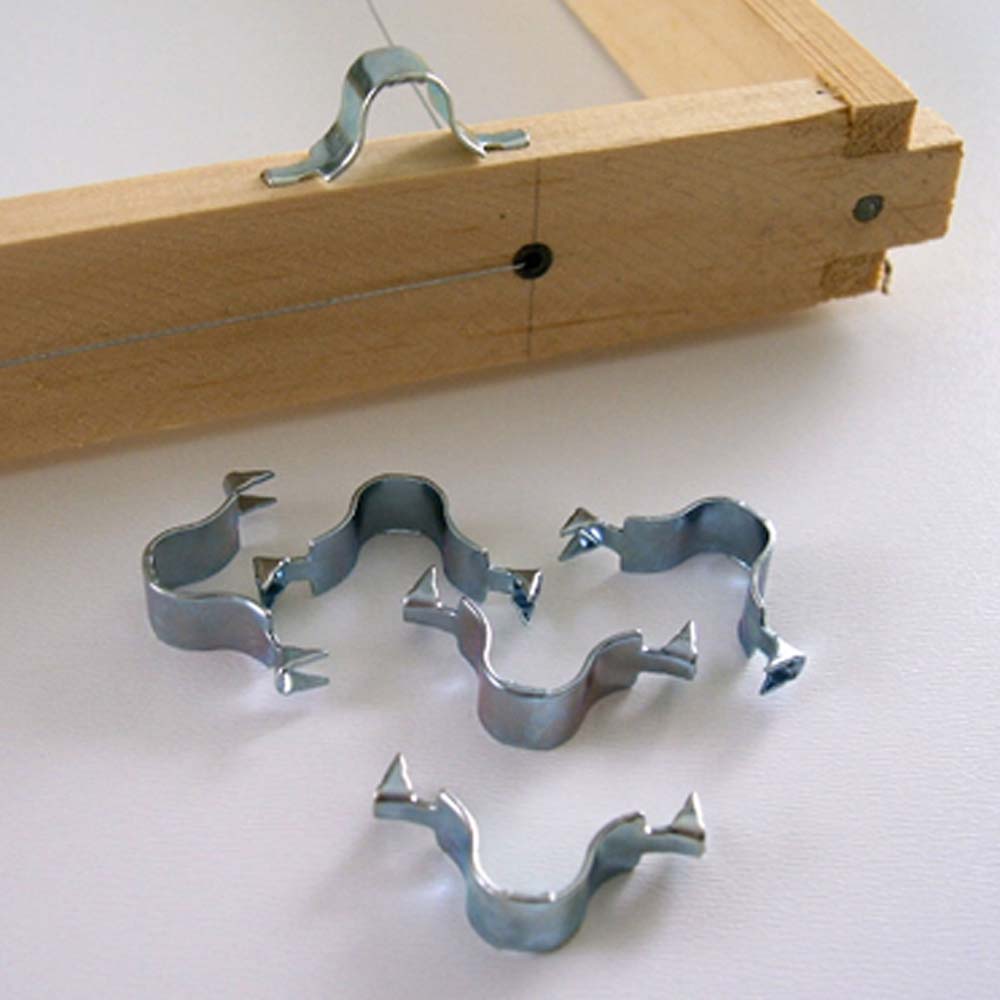 Staffa tonda a doppia punta 10 mm