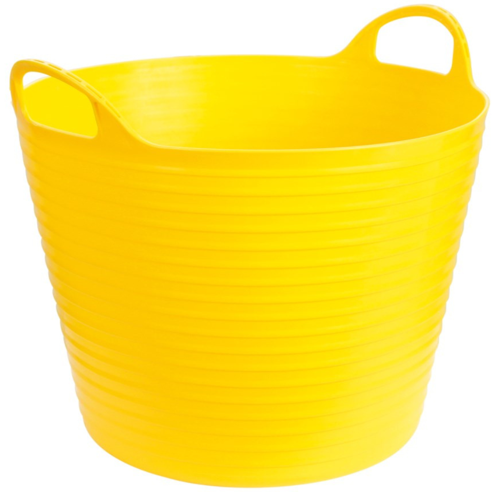 Flexible plastic bucket