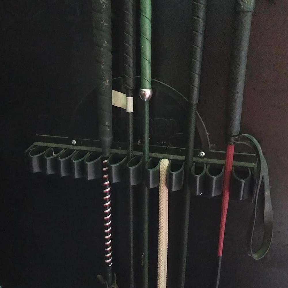 Supporto per frustini in plastica per 11 frustini