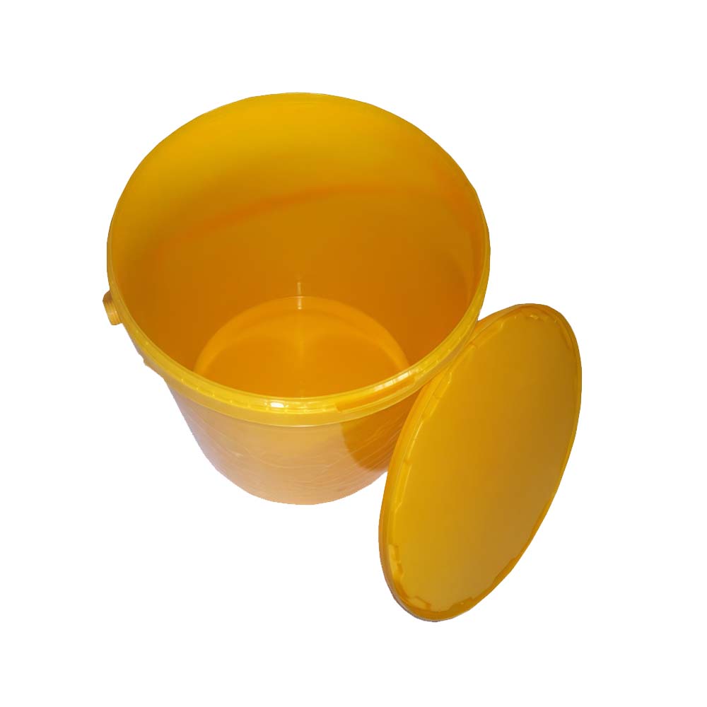 Secchio da miele da 25 kg giallo senza pressione