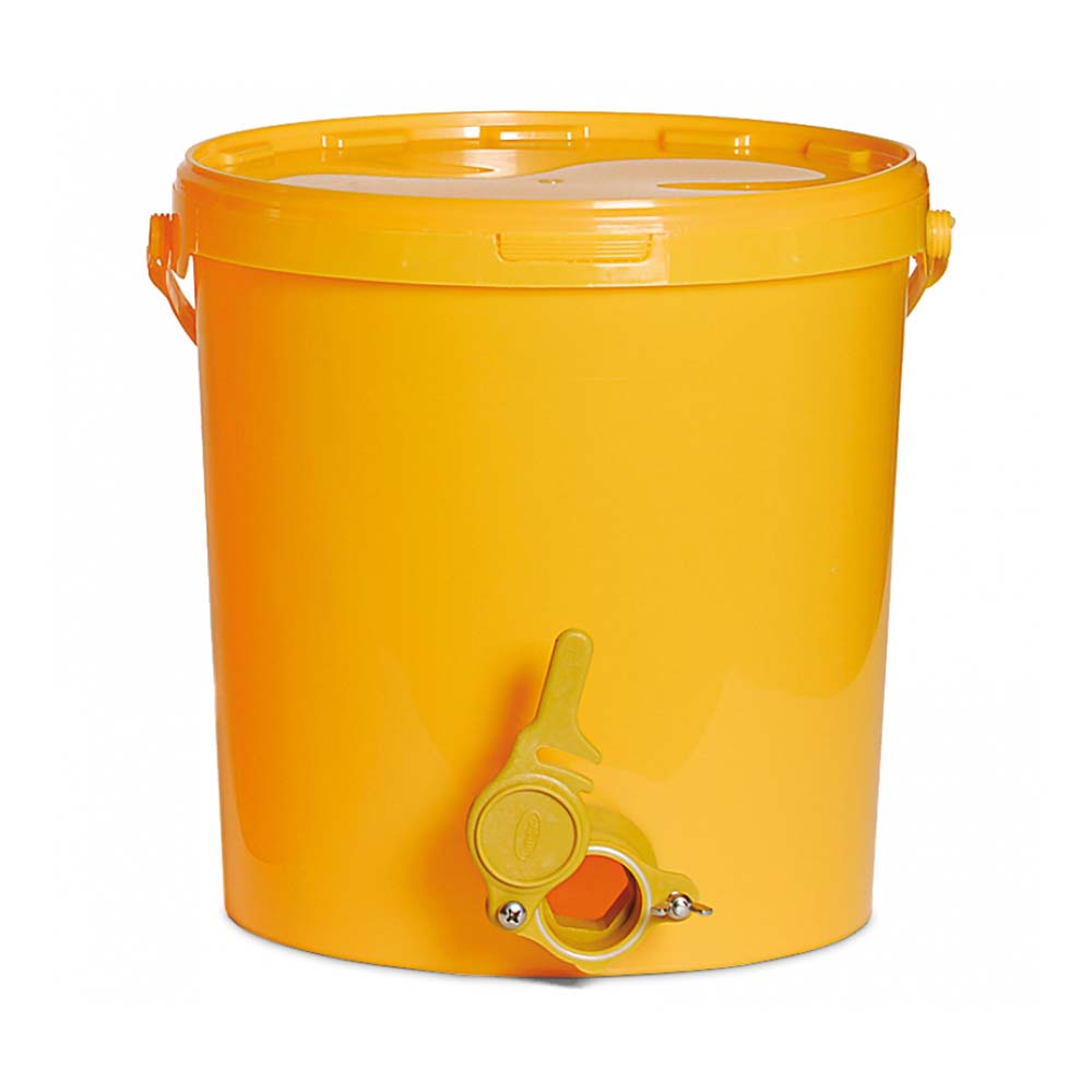 Secchio da miele da 25 kg giallo senza pressione
