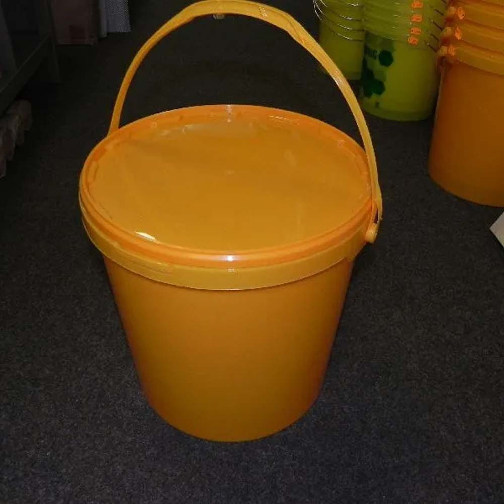 Secchio da miele da 25 kg giallo senza pressione