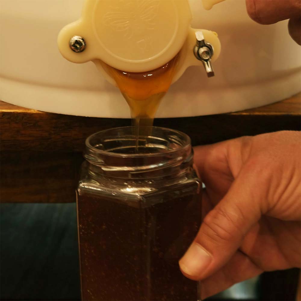 Secchio da miele da 25 kg giallo senza pressione