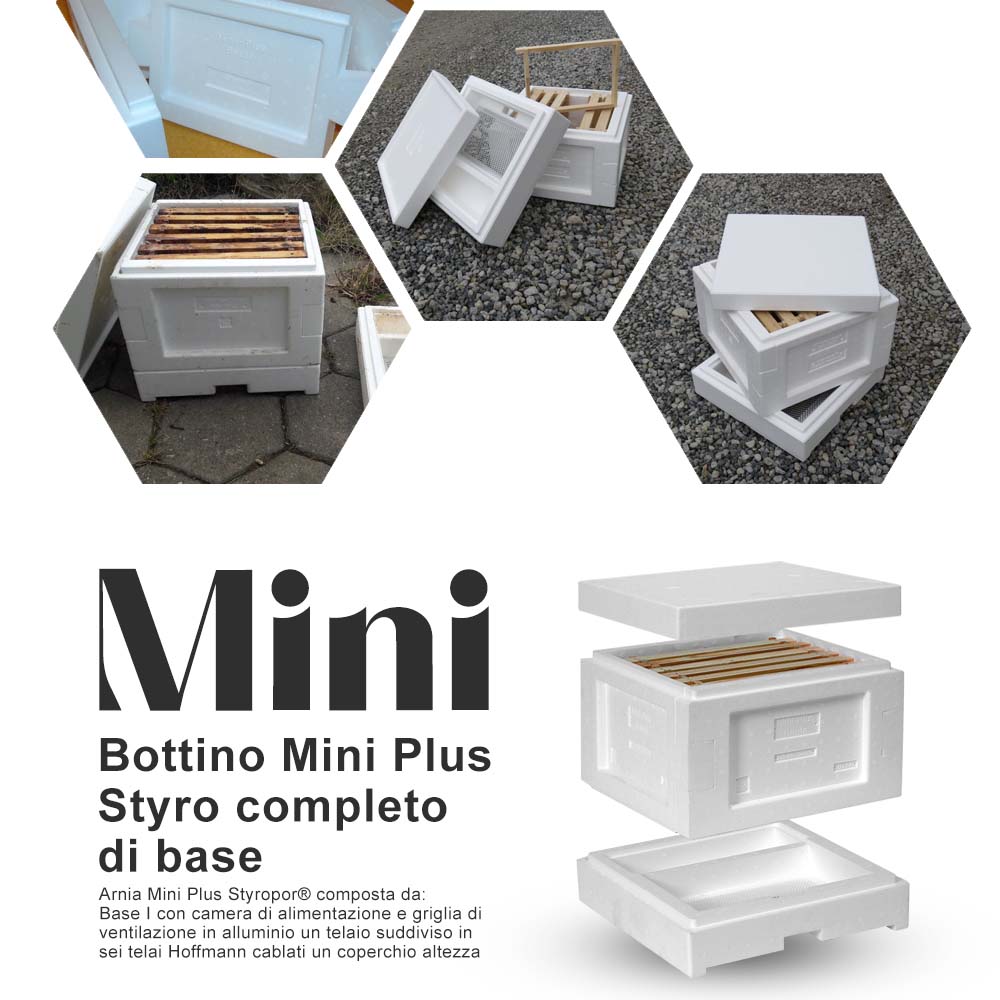 Bottino Mini Plus Styro completo di base