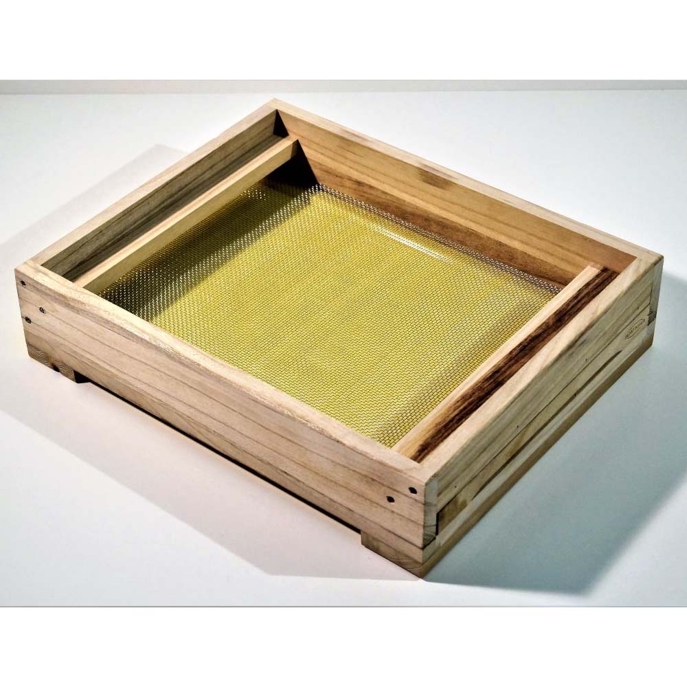 Arnia completa liebig zander con arnia in legno fondo piatto