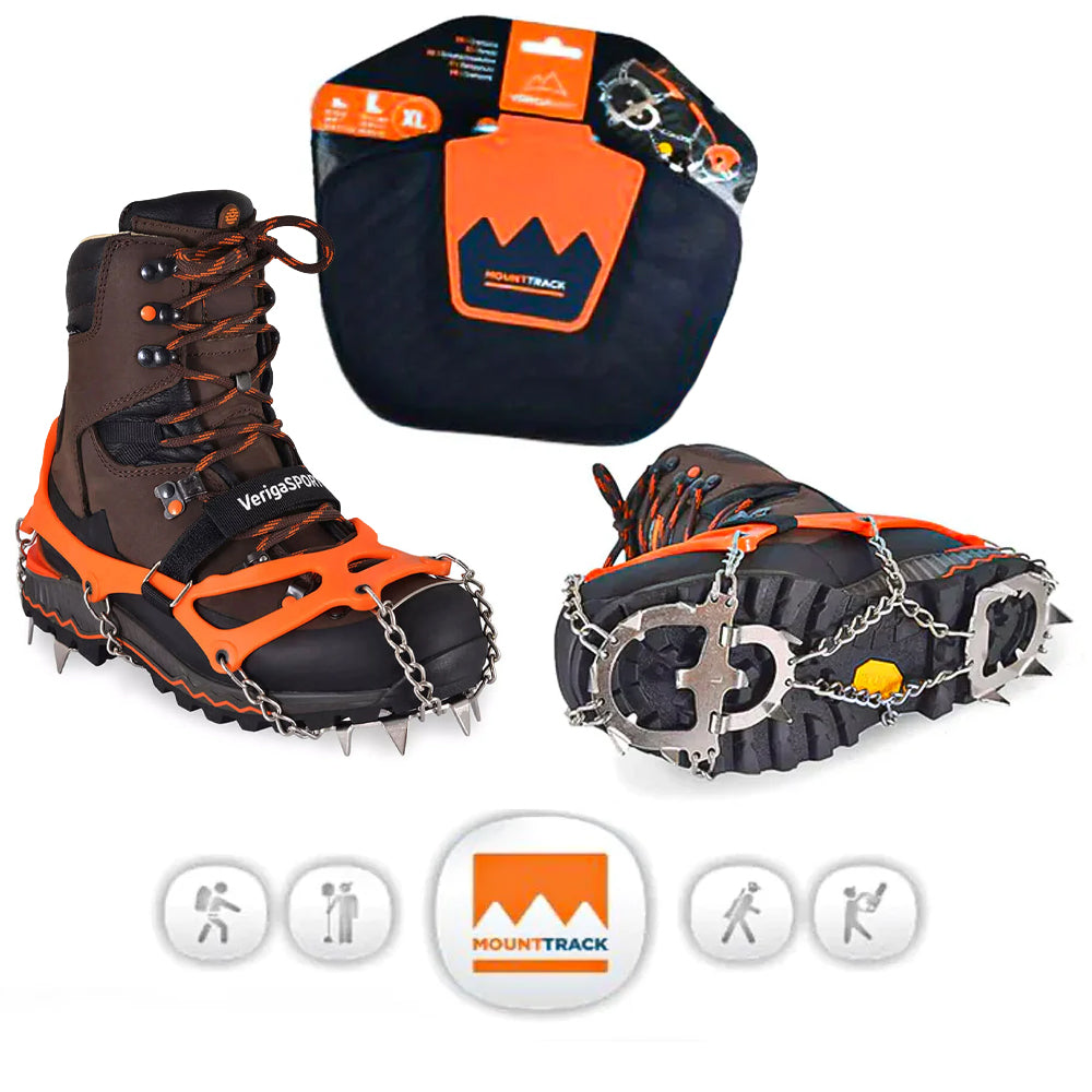 Steigeisen Mount Track - sicherer Halt auf eisigen und rutschigen Gelände