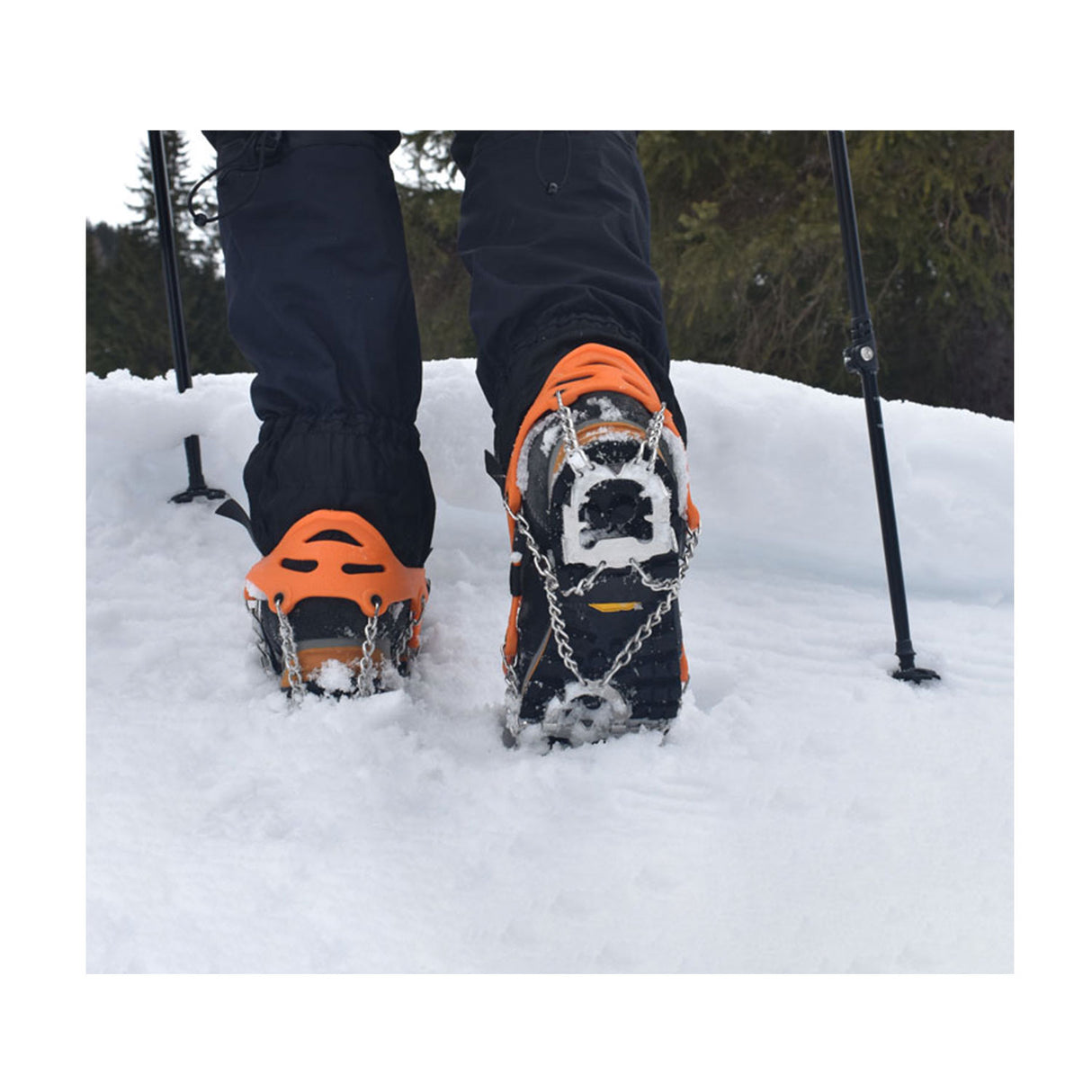 Ramponcini Mount Track - presa sicura su terreni ghiacciati e scivolosi