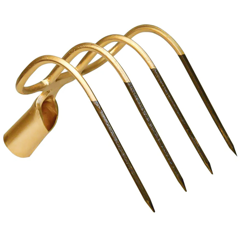 Gancio per letame 3 e 4 denti in acciaio