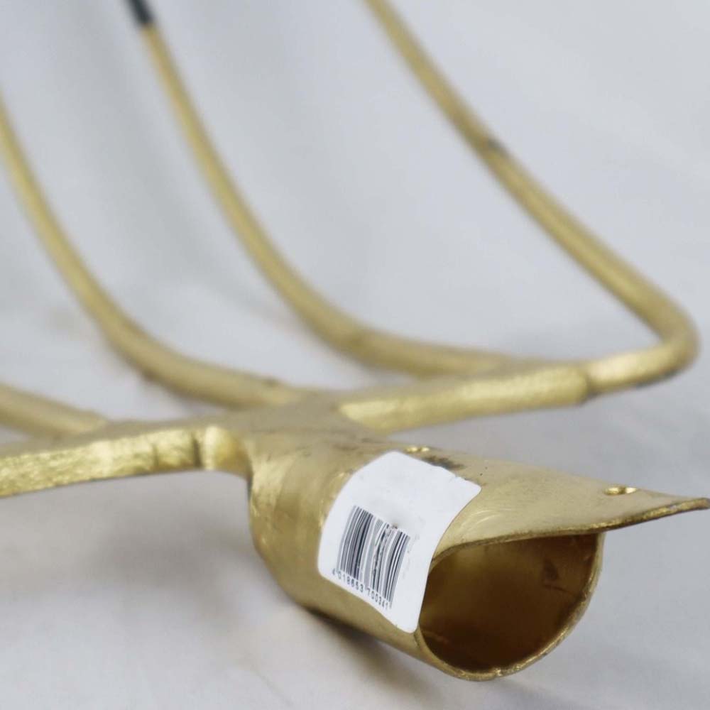 Forca per mais a 6 denti in acciaio 36 x 30 cm