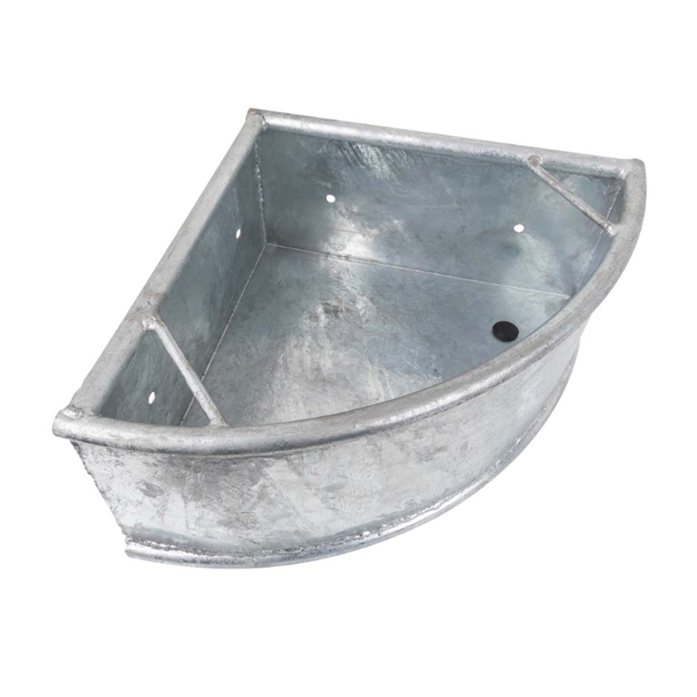Abbeveratoio zincato ad angolo