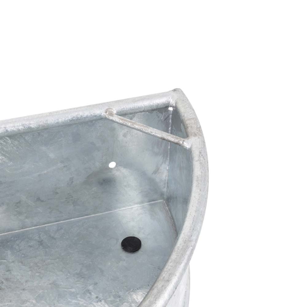 Abbeveratoio zincato ad angolo