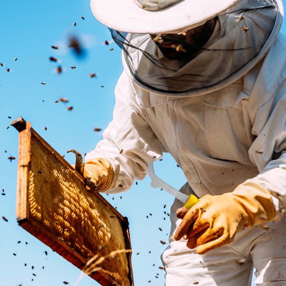 Leva con sperone con manico in PVC