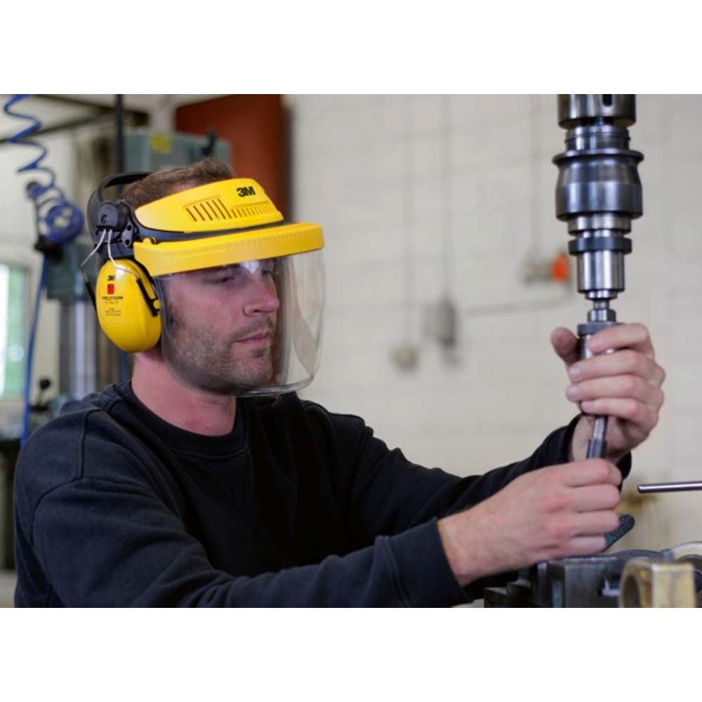 Supporto per la testa G500 con copricapo giallo