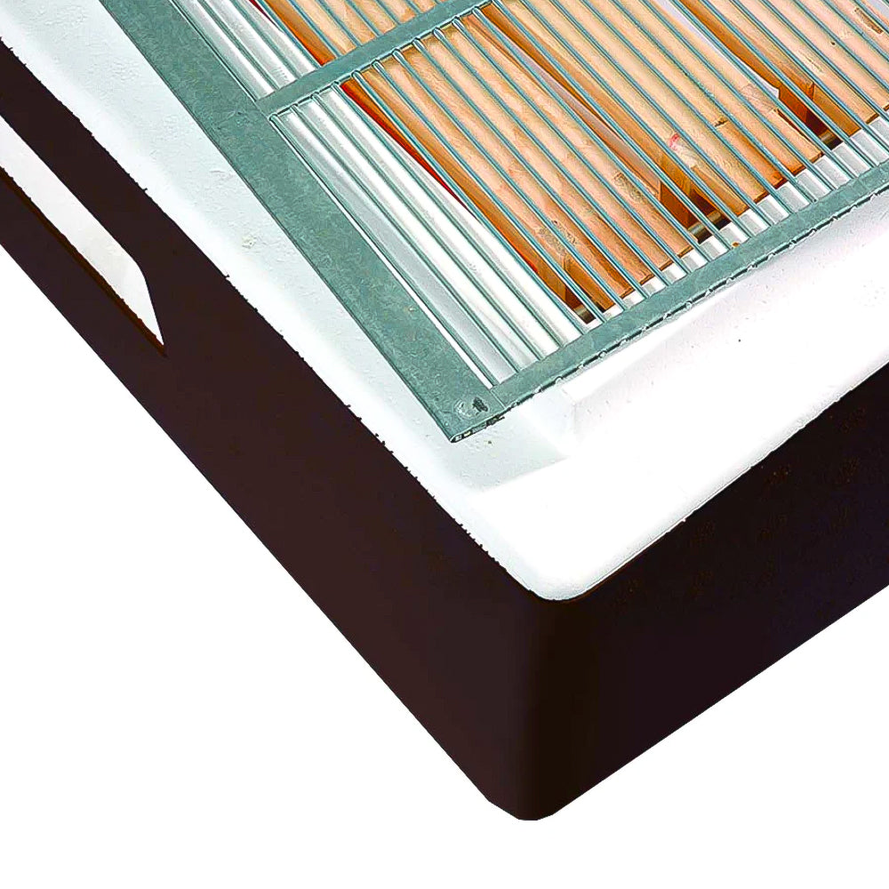 Apiformes Escludi regina metallico zincato per appoggio sui telai 398 x398