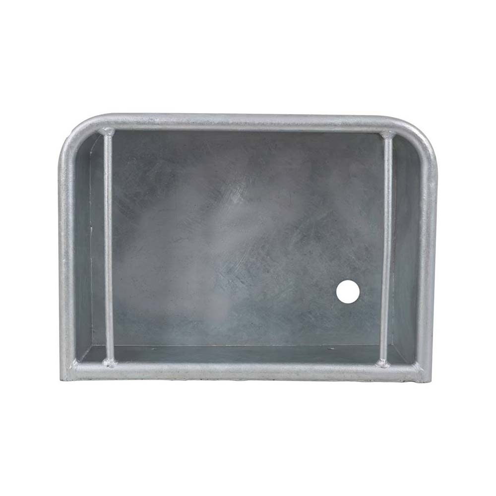 Abbeveratoio zincato rettangolare