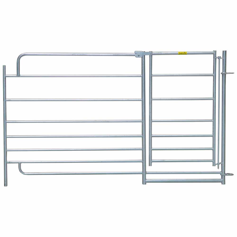 Recinto Steckfix XL con cancello, altezza 1,10m