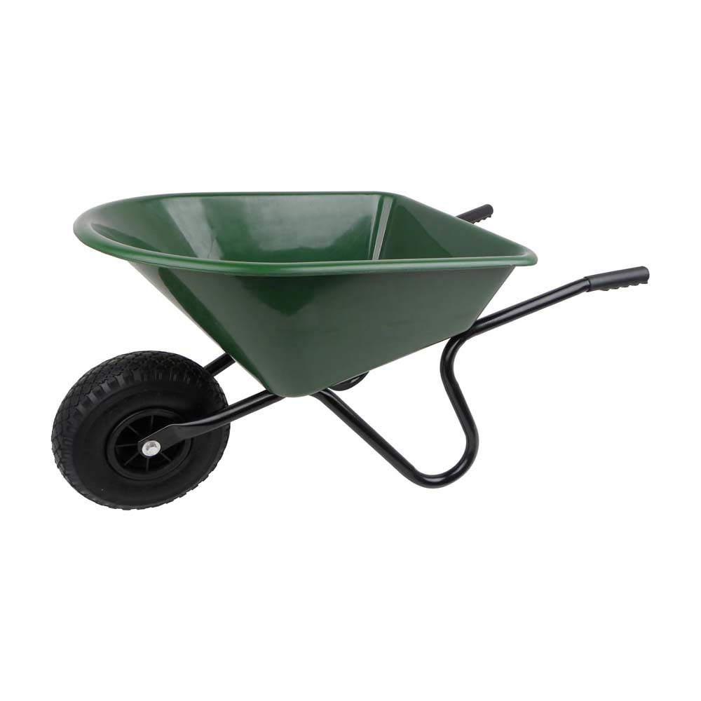 Carriola Verde PP per Bambini - Giocattolo Ecologico per Esterni