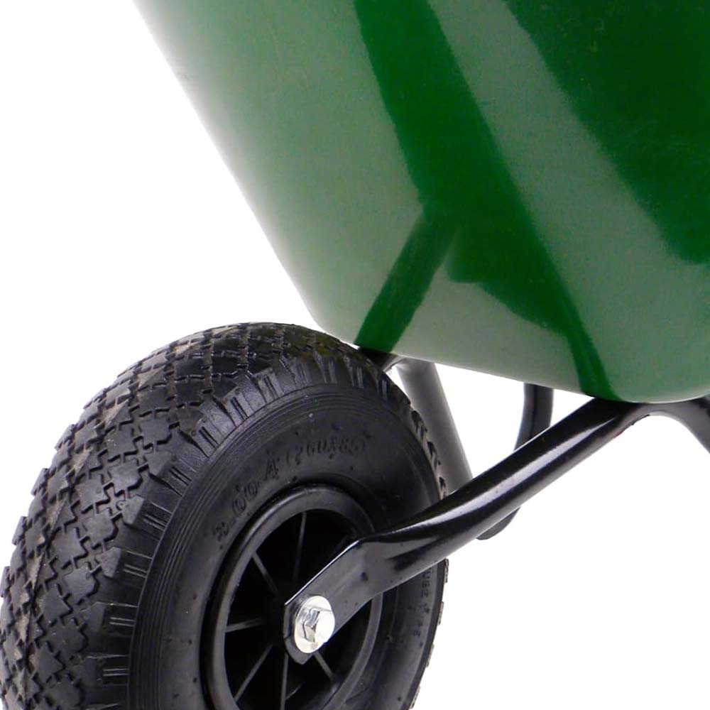 Carriola Verde PP per Bambini - Giocattolo Ecologico per Esterni