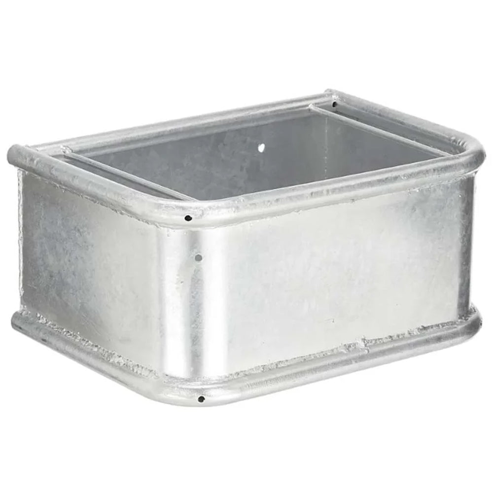 Robustes Quadratisches Tränkebecken aus Feuerverzinktem Metall