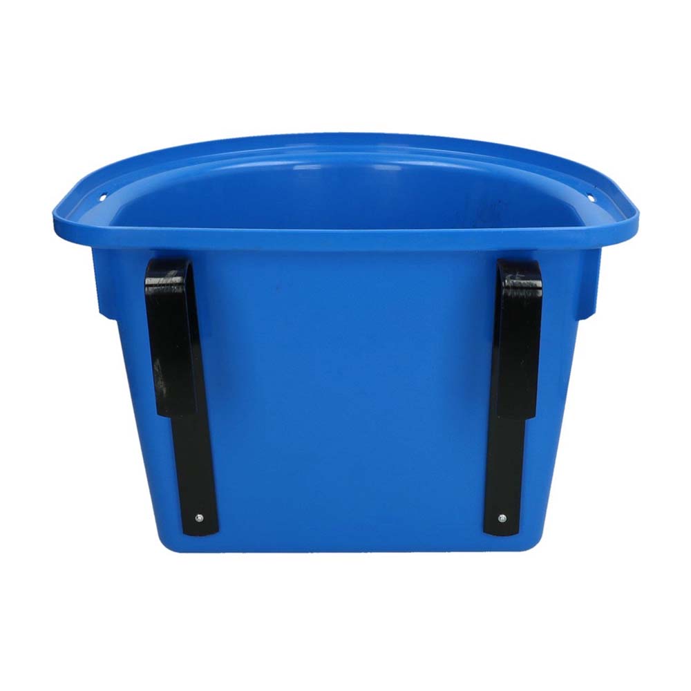 Mangiatoia portatile con staffa per aggancio in plastica antischegge