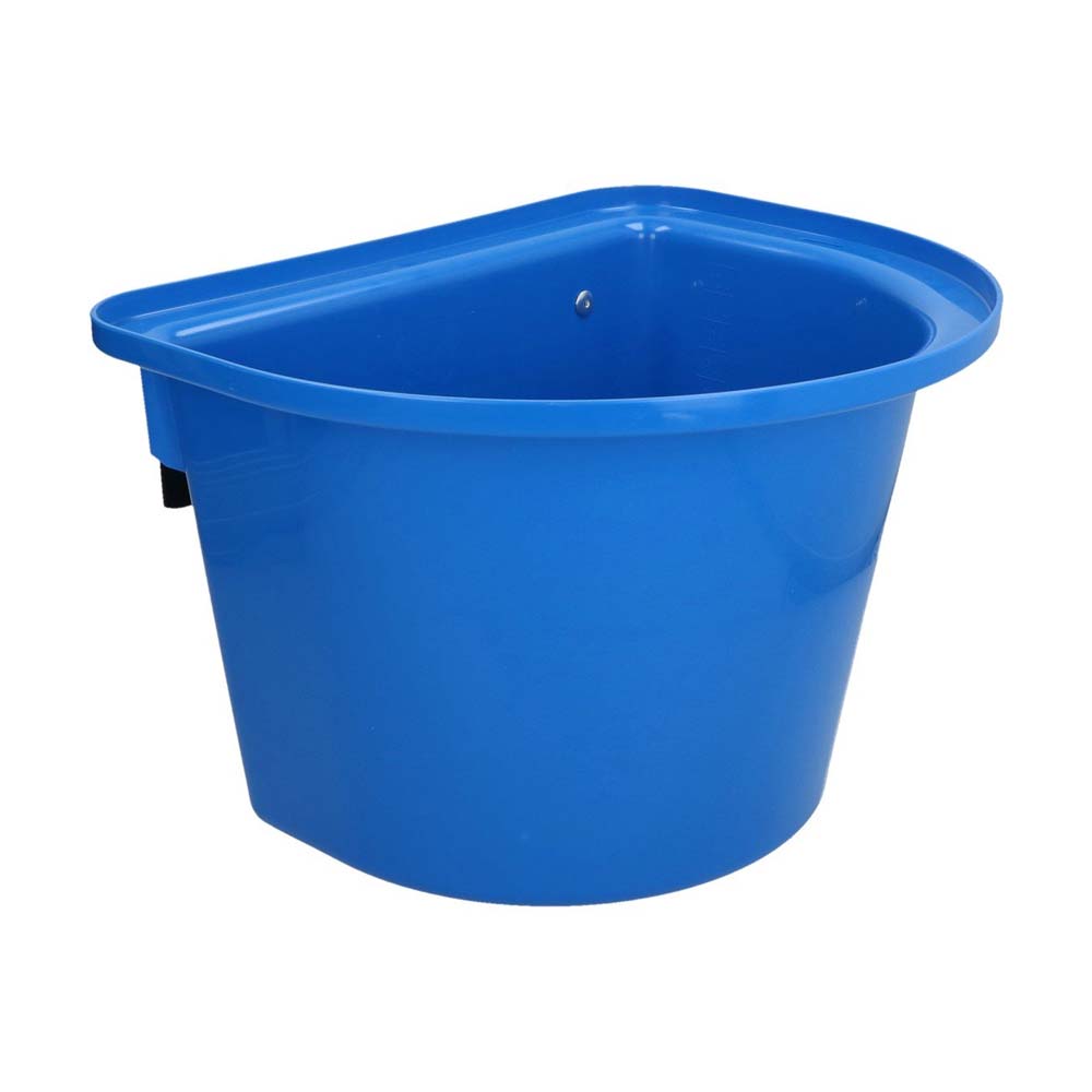 Mangiatoia portatile con staffa per aggancio in plastica antischegge