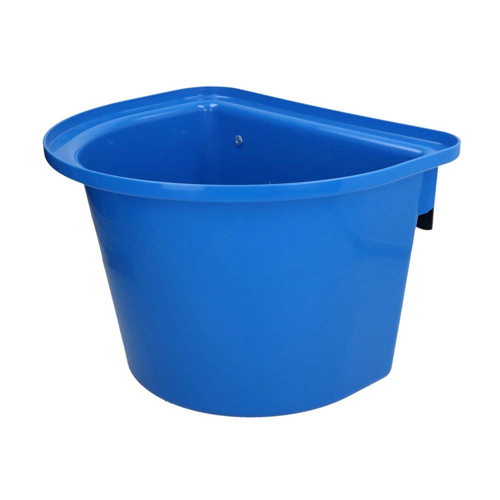 Mangiatoia portatile con staffa per aggancio in plastica antischegge