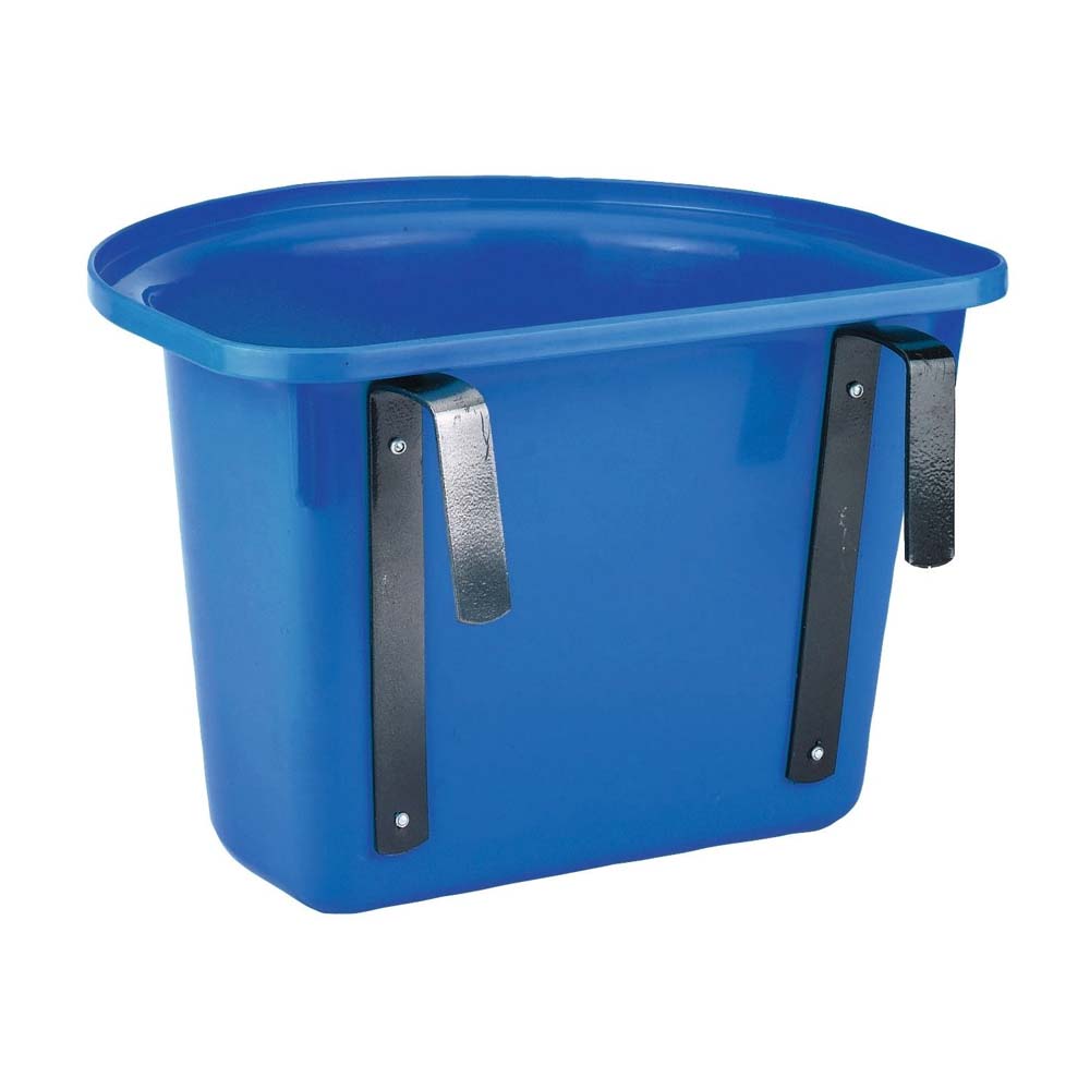 Mangiatoia portatile con staffa per aggancio in plastica antischegge