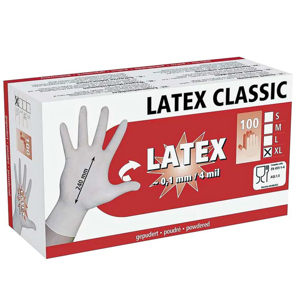 Latex Classic Guanto monouso