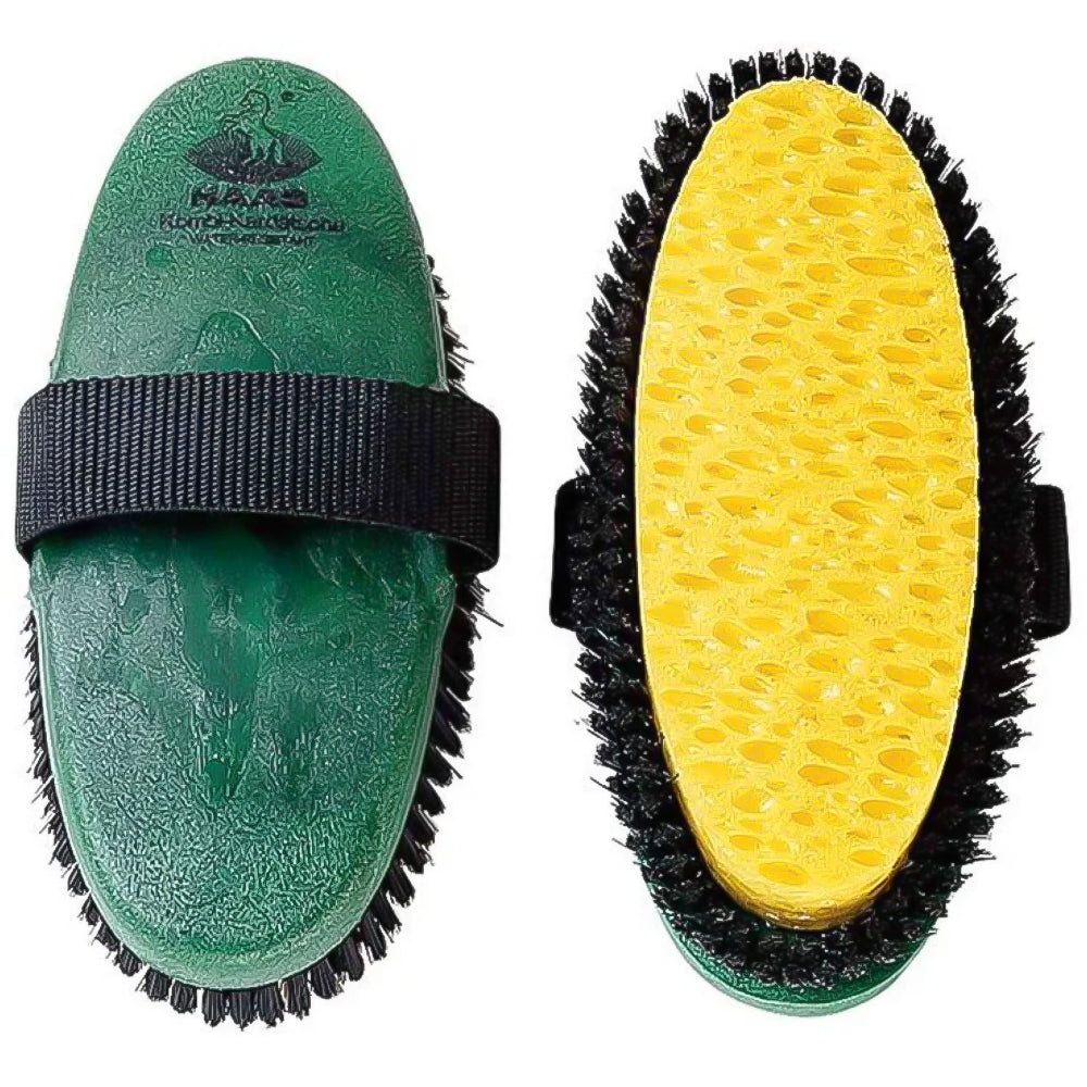 Spazzola per il pelo Haas con spugna