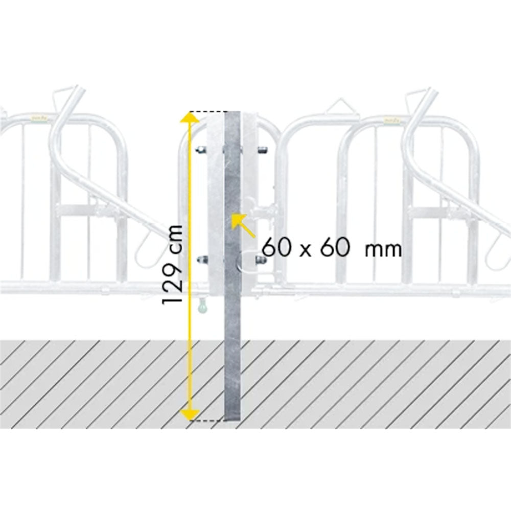 Montante Centrale per Recinto Alimentare