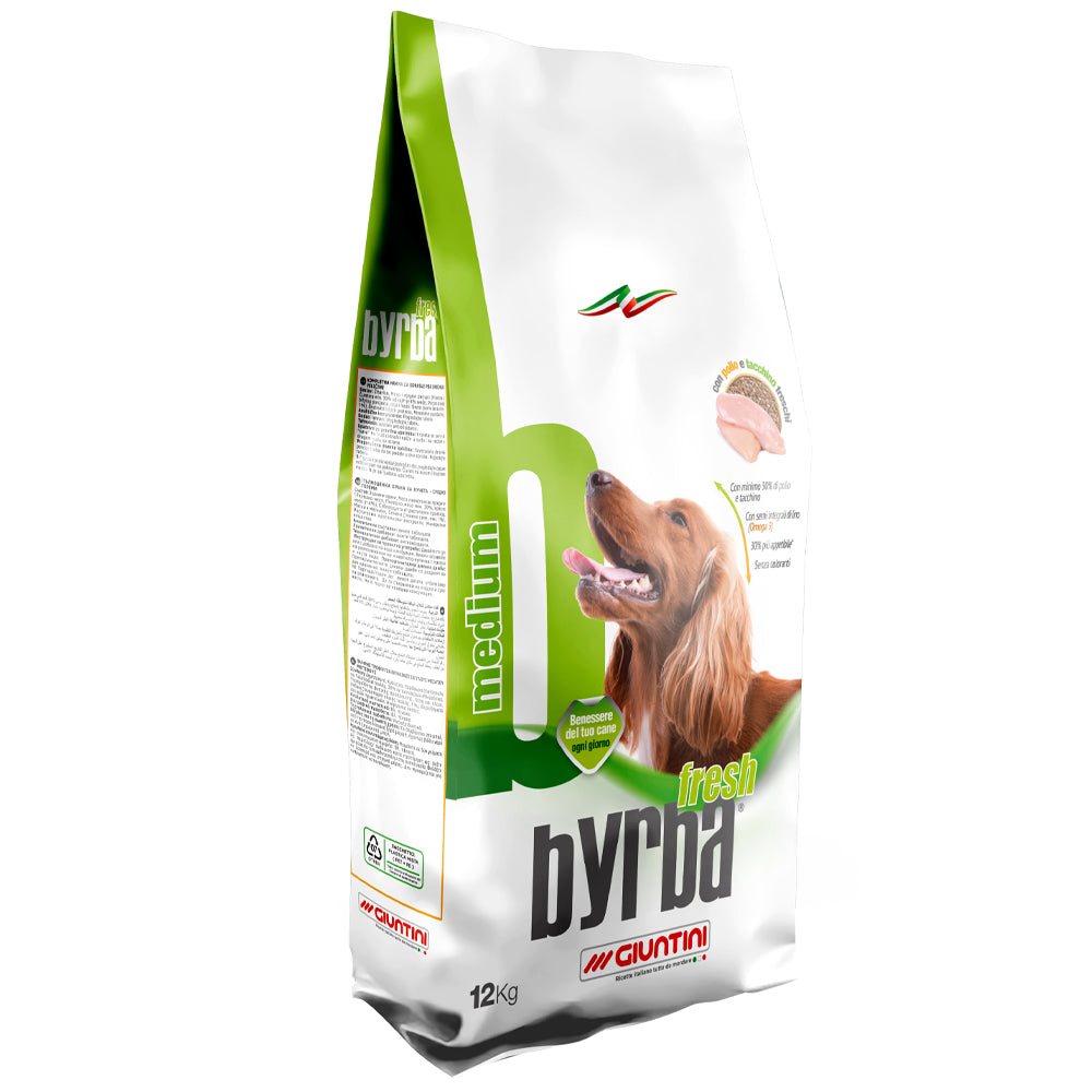 Byrba Fresh Medium - mangime secco per cani di taglia media