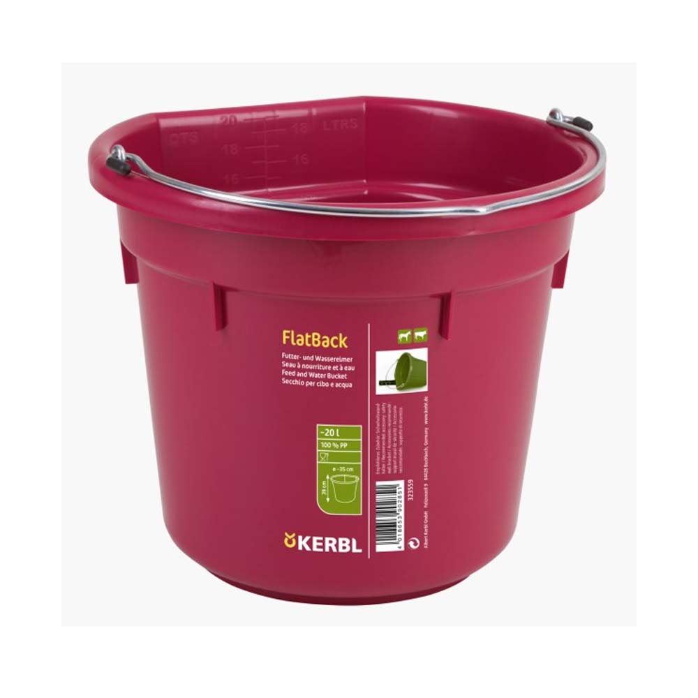 secchio plastica resistente