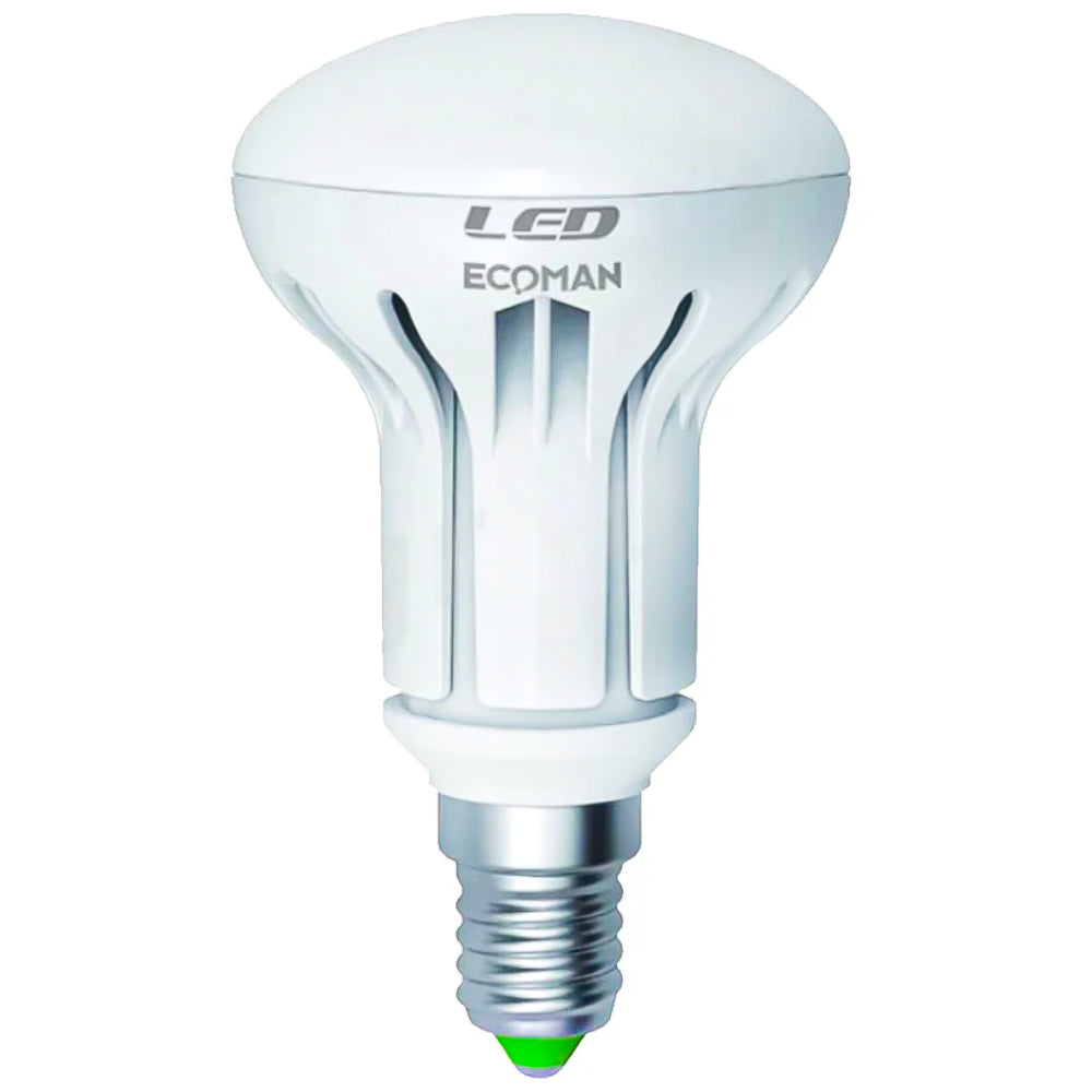 Ecoman 0007 Led Spot R50 6W E14 Luce Calda