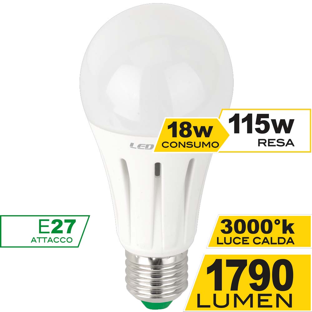 Ecoman LED Goccia 18W