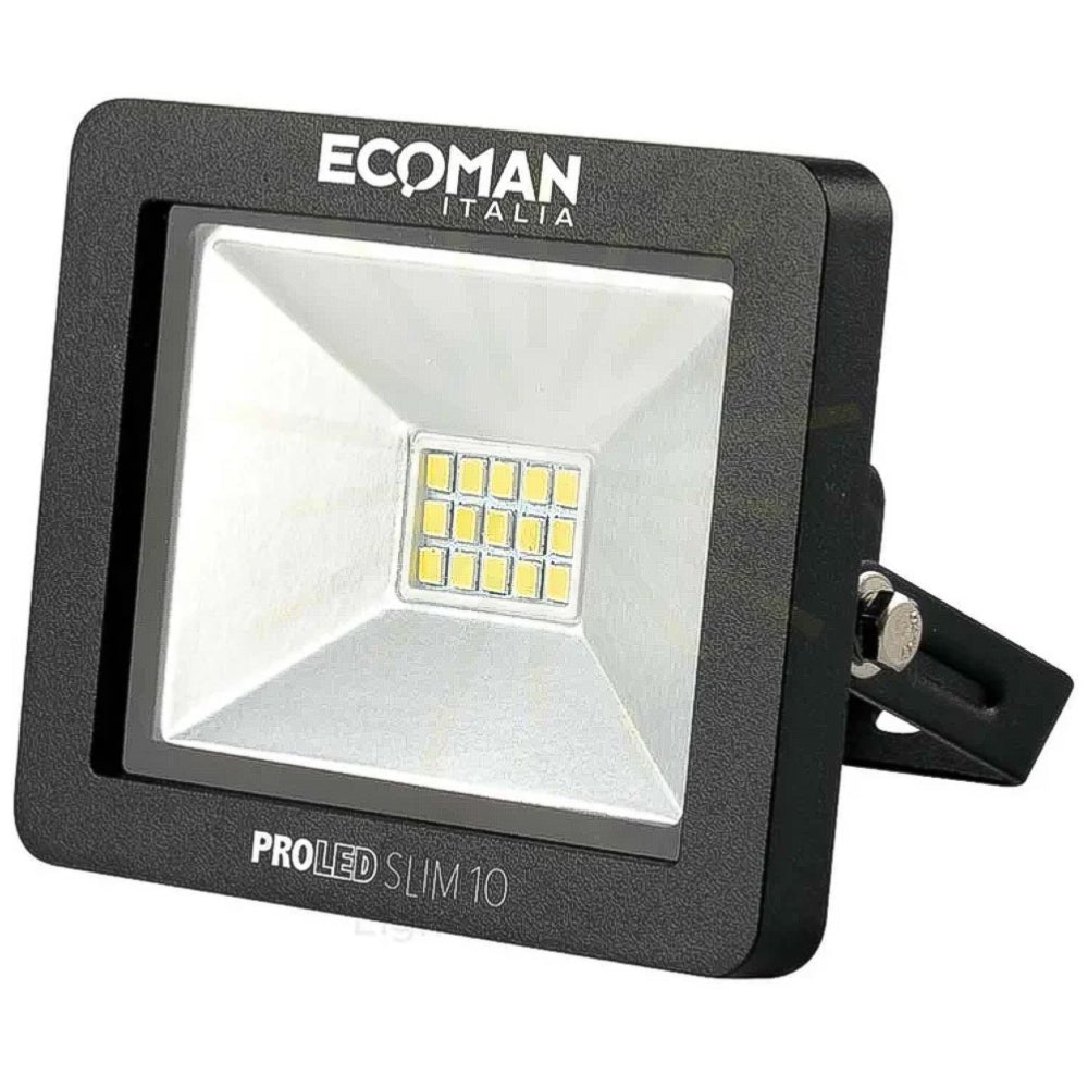 Ecoman Proiettore Led 10W 4000K