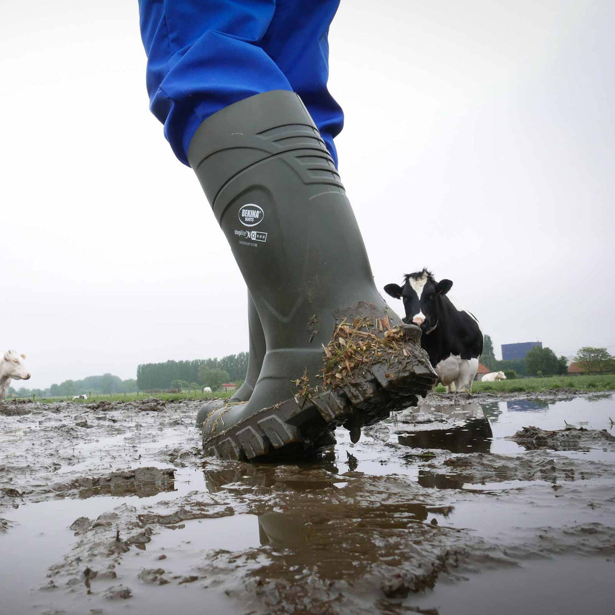 Stivali da Lavoro Bekina Steplite XCI S5 Verde/grigio