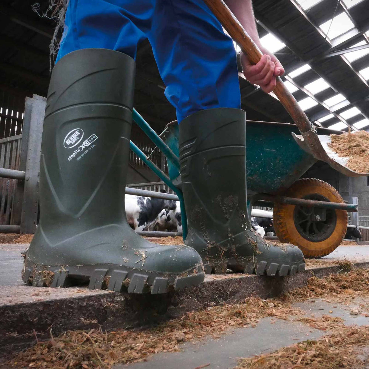 Stivali da Lavoro Bekina Steplite XCI S5 Verde/grigio