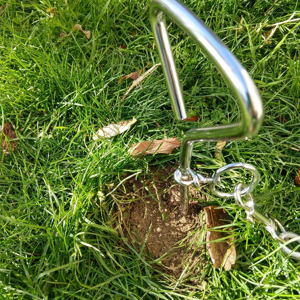 PA 6514 Picchetto Ferma a spirale per cani