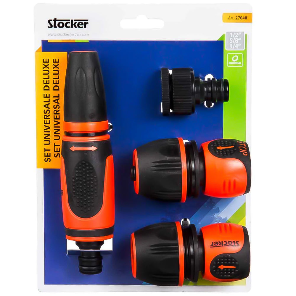 Stocker - set Lancia Raccordi Universal DELUXE 1/2" - 5/8" - 3/4"