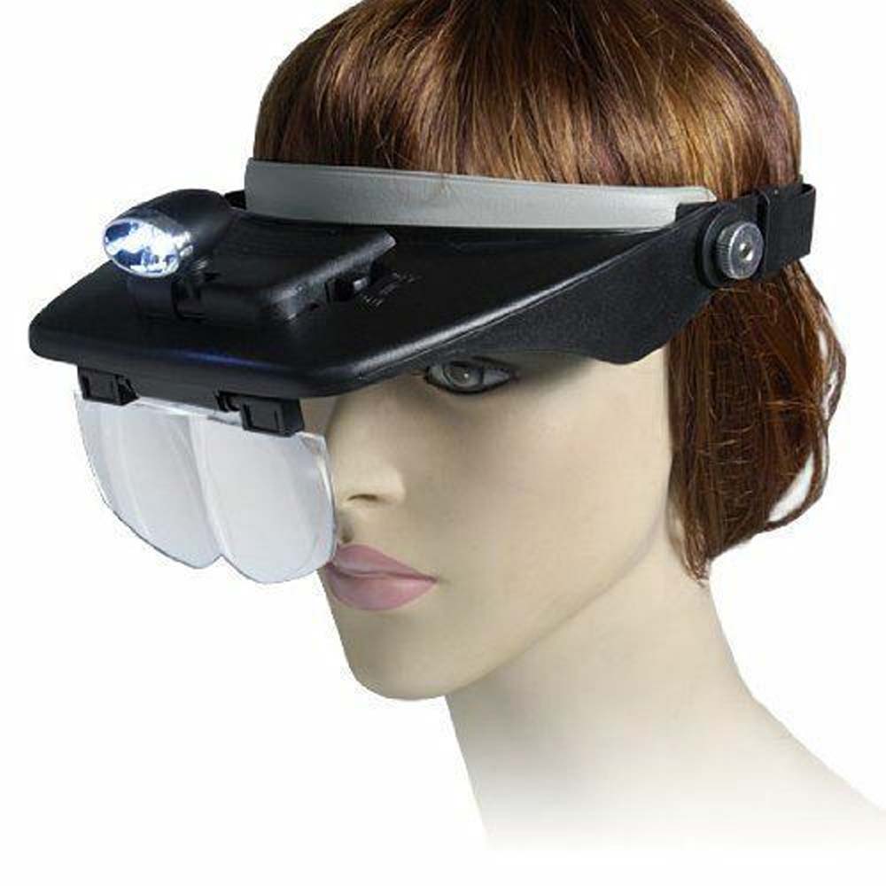 LED Lente Gafas binoculares