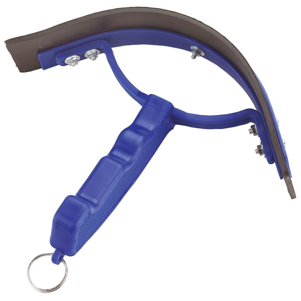 Stecca Levasudore Semicircolare con Gomma Blu