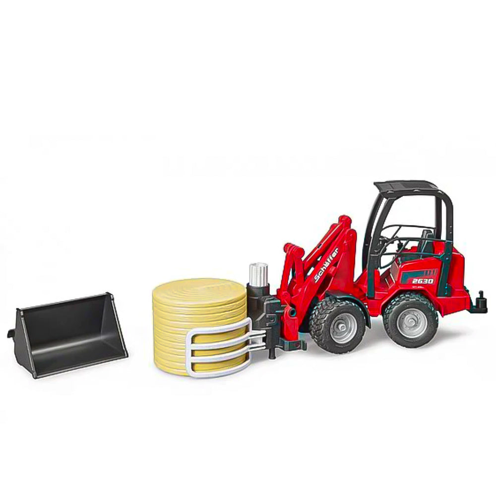 BRUDER Schäffer Caricatore Compatto 2034 - Giocattolo Realistico da Costruzione