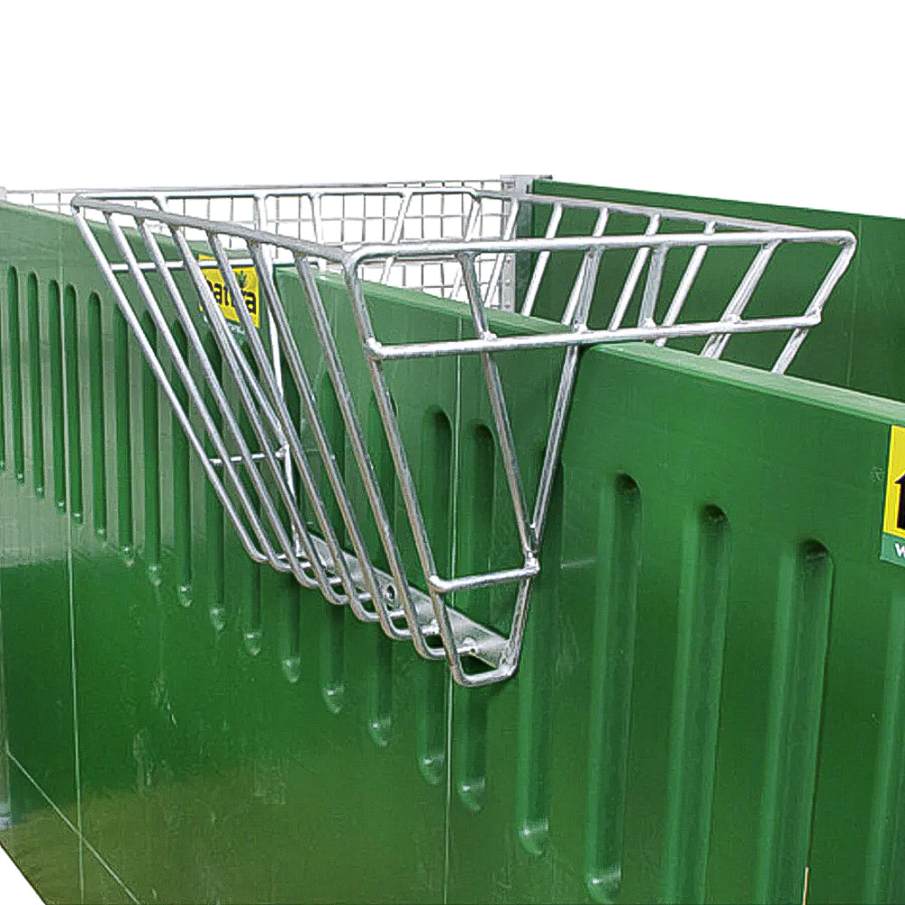 Rastrelliera per fieno da montare