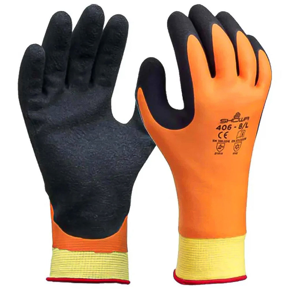 Showa 406 Guanti isolanti con rivestimento in schiuma di lattice