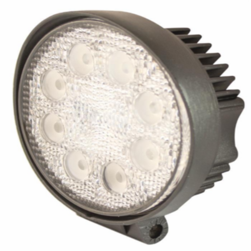Faro da lavoro LED rotondo 24W 8 LED 10-30V