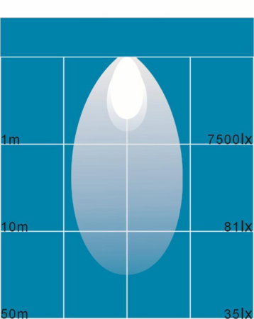 Faro da lavoro LED rotondo 24W 8 LED 10-30V