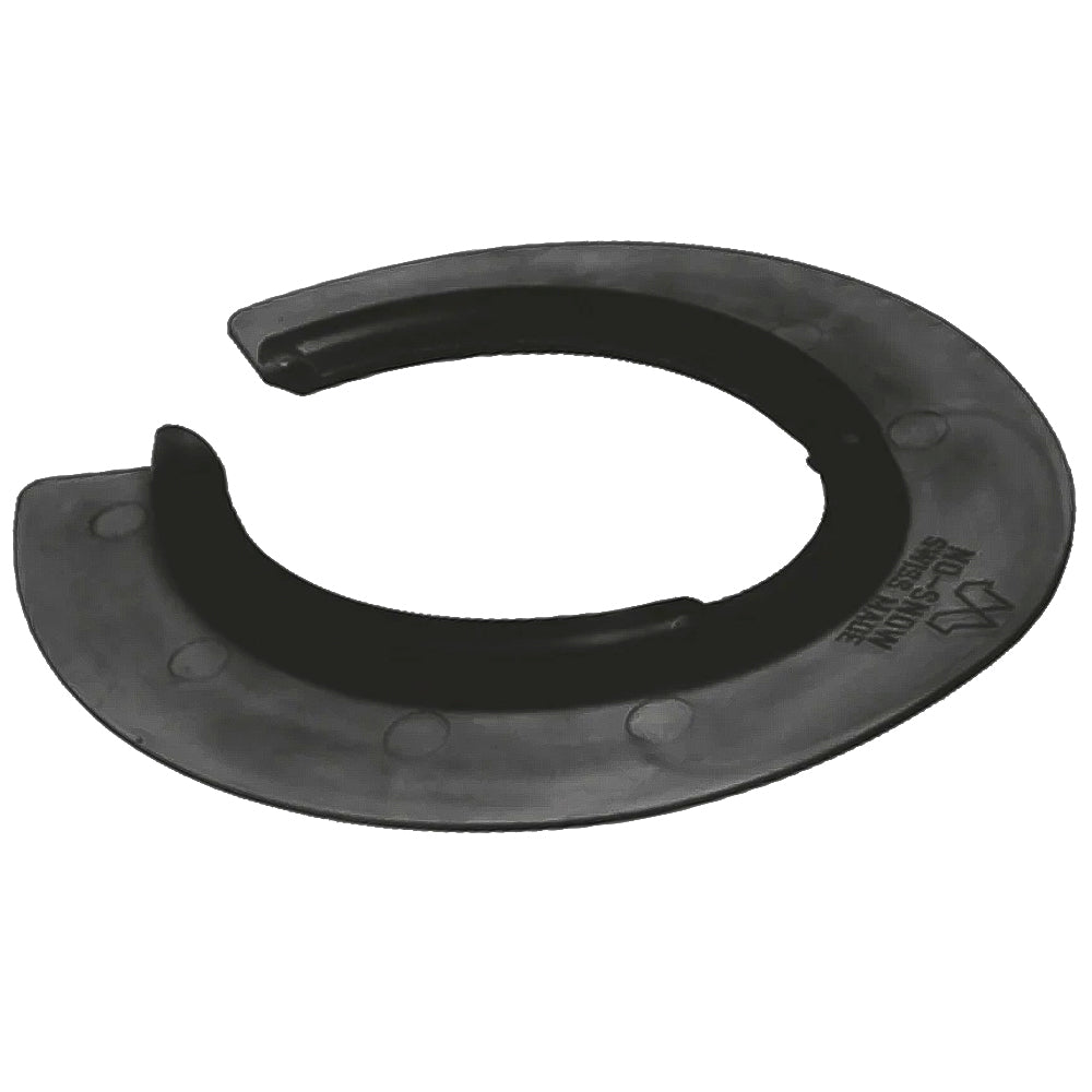 Mustad Solette Scaricaneve Nero Anteriore e Posteriore per Cavalli